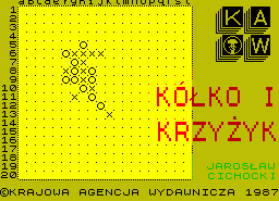 Игра Kolko i Krzyzyk (ZX Spectrum)