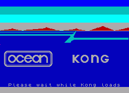 Игра Kong (ZX Spectrum)