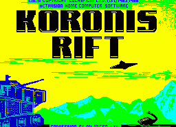 Игра Koronis Rift (ZX Spectrum)