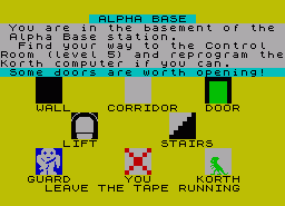 Игра Korth Trilogy, The 2: Besieged (ZX Spectrum)