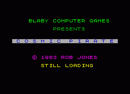 Игра Kosmic Pirate (ZX Spectrum)
