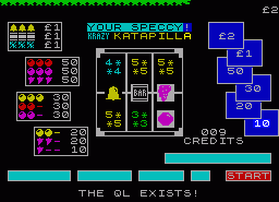 Игра Krazy Katapilla (ZX Spectrum)
