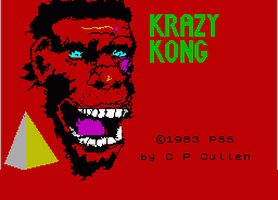 Игра Krazy Kong (ZX Spectrum)
