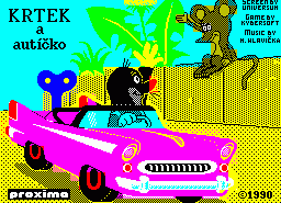 Игра Krtek a Auticko (ZX Spectrum)