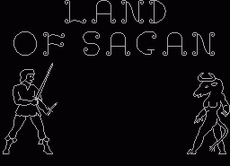 Игра Land of Sagan (ZX Spectrum)