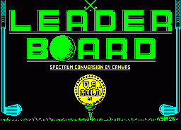 Игра Leader Board (ZX Spectrum)