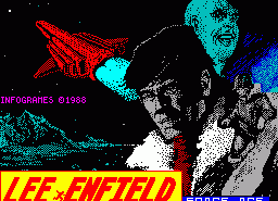 Игра Lee Enfield Space Ace (ZX Spectrum)