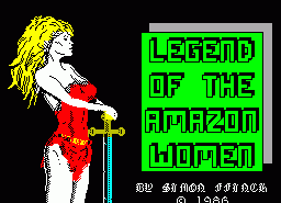 Игра Legend of the Amazon Women (ZX Spectrum)