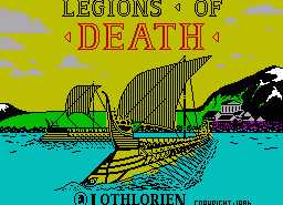 Игра Legions of Death (ZX Spectrum)