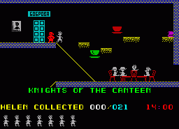 Игра Lena vs. Margo (ZX Spectrum)