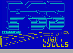 Игра Light Cycle (ZX Spectrum)