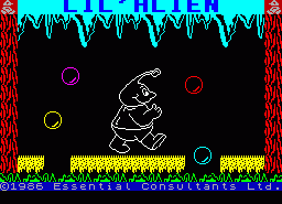 Игра Lil'Alien (ZX Spectrum)