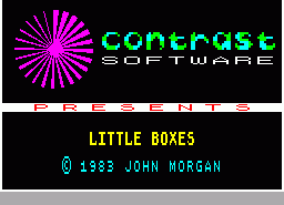 Игра Little Boxes (ZX Spectrum)