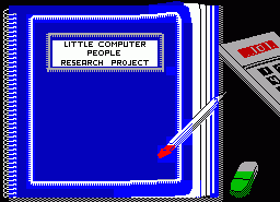 Игра Little Computer People (ZX Spectrum)
