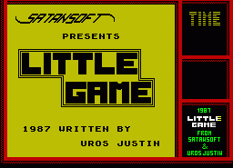 Игра Little Game (ZX Spectrum)