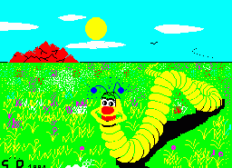 Игра Lombrix (ZX Spectrum)