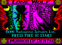 Игра Lone Wolf - The Mirror of Death (ZX Spectrum)