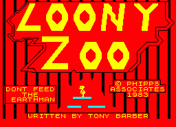 Игра Loony Zoo (ZX Spectrum)