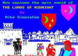 Игра Lords of Midnight, The (ZX Spectrum)