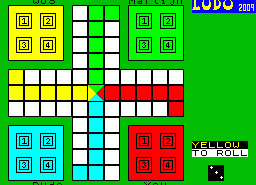 Игра LUDO_2009 (ZX Spectrum)