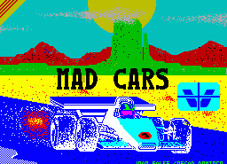 Игра Mad Cars (ZX Spectrum)