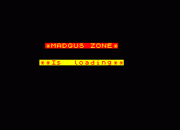 Игра Madgus Zone (ZX Spectrum)