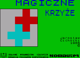 Игра Magiczne Krzyze (ZX Spectrum)