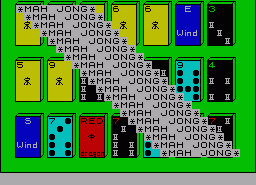 Игра Mah Jong (ZX Spectrum)