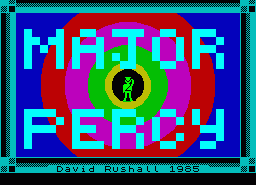Игра Major Percy (ZX Spectrum)