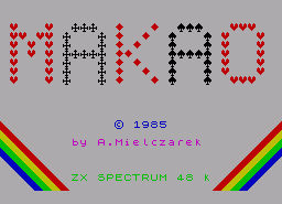 Игра Makao (ZX Spectrum)