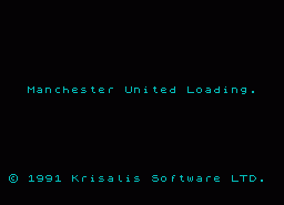 Игра Manchester United Europe (ZX Spectrum)