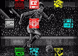 Игра Manchester United (ZX Spectrum)