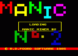 Игра Manic Miner #2 (ZX Spectrum)