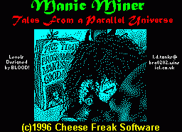 Игра Manic Miner 3: Tales from a Parallel Universe (ZX Spectrum)