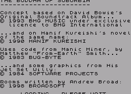 Игра Manic Miner 6: The Buddha of Suburbia (ZX Spectrum)