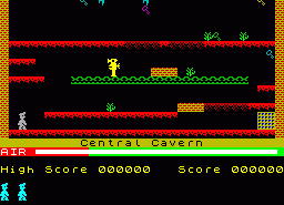 Игра Manic Miner Patch (ZX Spectrum)