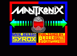 Игра Mantronix (ZX Spectrum)