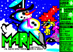 Игра Maria vs. Some Bastards (ZX Spectrum)