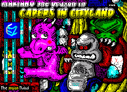 Игра Mariano the Dragon in Capers in Cityland (ZX Spectrum)