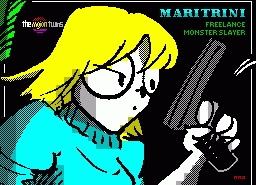 Игра Maritrini, Freelance Monster Slayer (ZX Spectrum)