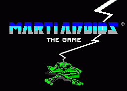 Игра Martianoids (ZX Spectrum)