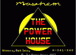 Игра Mayhem (ZX Spectrum)