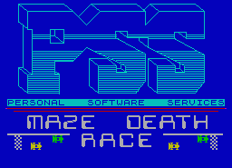 Игра Maze Death Race (ZX Spectrum)