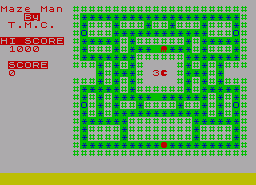 Игра Maze-Man (ZX Spectrum)