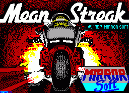 Игра Mean Streak (ZX Spectrum)