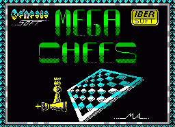 Игра Megachess (ZX Spectrum)
