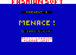 Игра Menace (ZX Spectrum)