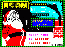 Игра Merry Xmas Santa (ZX Spectrum)