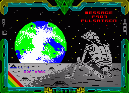 Игра Message from Pulsatron (ZX Spectrum)