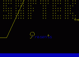 Игра Meteoroids (ZX Spectrum)